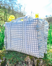 Essentials Quilted Frill Tote Bag