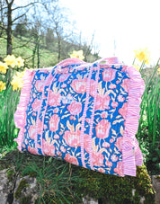 Essentials Quilted Frill Tote Bag