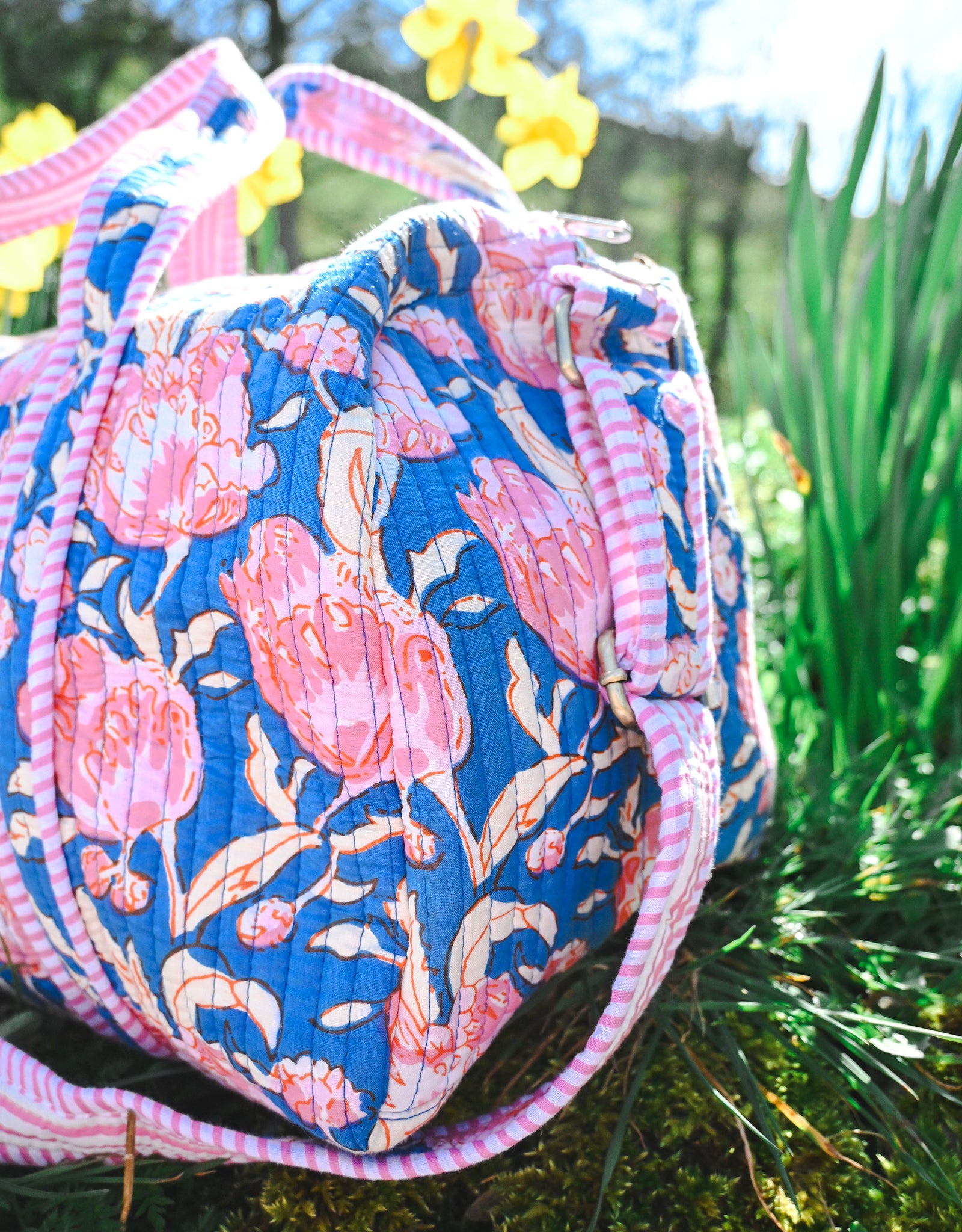 Essentials Quilted Weekender Bag