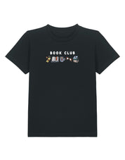 FREE BOOK: Book Club Embroidered Organic Cotton Childrens T-Shirt