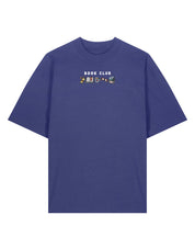 FREE BOOK: Book Club Embroidered Oversized Organic Cotton Tee