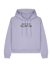 FREE BOOK: Book Club Embroidered Boxy Organic Cotton Hoodie