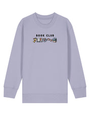 FREE BOOK: Book Club Embroidered Organic Cotton Childrens Sweatshirt