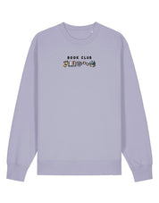 FREE BOOK: Book Club Embroidered Organic Cotton Sweatshirt