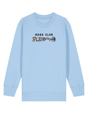 FREE BOOK: Book Club Embroidered Organic Cotton Childrens Sweatshirt
