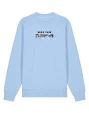 FREE BOOK: Book Club Embroidered Organic Cotton Sweatshirt