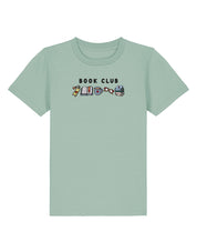 FREE BOOK: Book Club Embroidered Organic Cotton Childrens T-Shirt