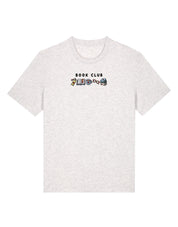 FREE BOOK: Book Club Embroidered Organic Cotton T-Shirt