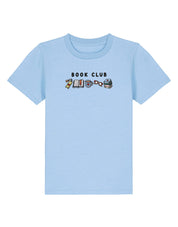 FREE BOOK: Book Club Embroidered Organic Cotton Childrens T-Shirt