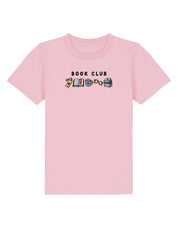FREE BOOK: Book Club Embroidered Organic Cotton Childrens T-Shirt