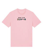 FREE BOOK: Book Club Embroidered Organic Cotton T-Shirt