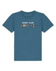 FREE BOOK: Book Club Embroidered Organic Cotton Childrens T-Shirt