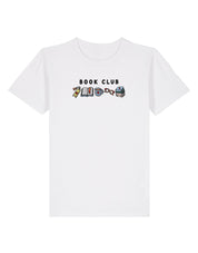 FREE BOOK: Book Club Embroidered Organic Cotton Childrens T-Shirt