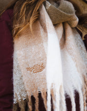 Essential Embroidered Recycled Polyester Scarf