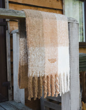 Essential Embroidered Recycled Polyester Scarf