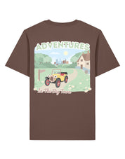 Brum Printed Organic Cotton T-Shirt