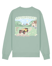 Brum Printed Organic Cotton Sweatshirt