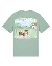 Brum Printed Organic Cotton T-Shirt