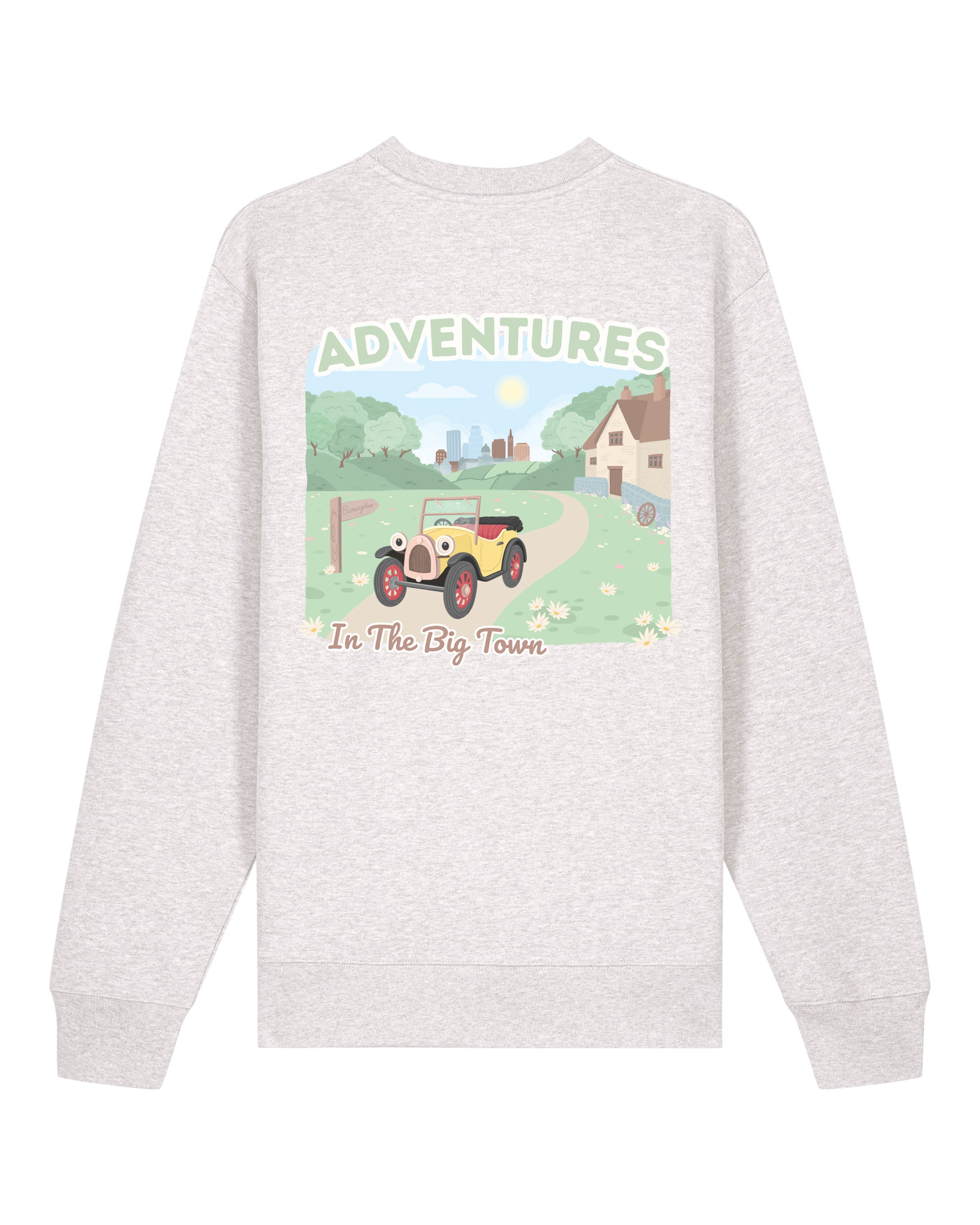 Brum Printed Organic Cotton Sweatshirt