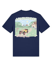 Brum Printed Organic Cotton T-Shirt