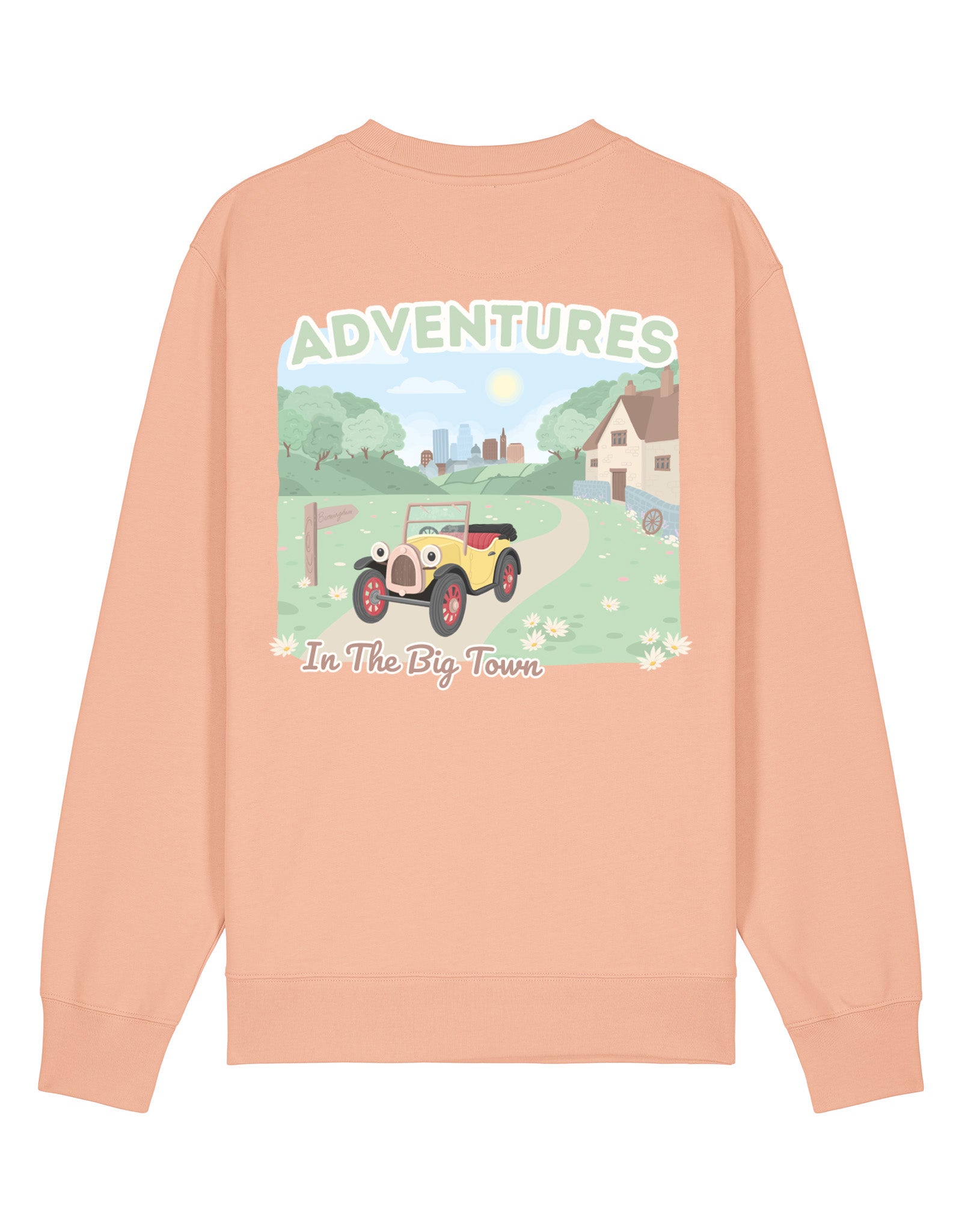 Brum Printed Organic Cotton Sweatshirt