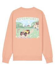 Brum Printed Organic Cotton Sweatshirt