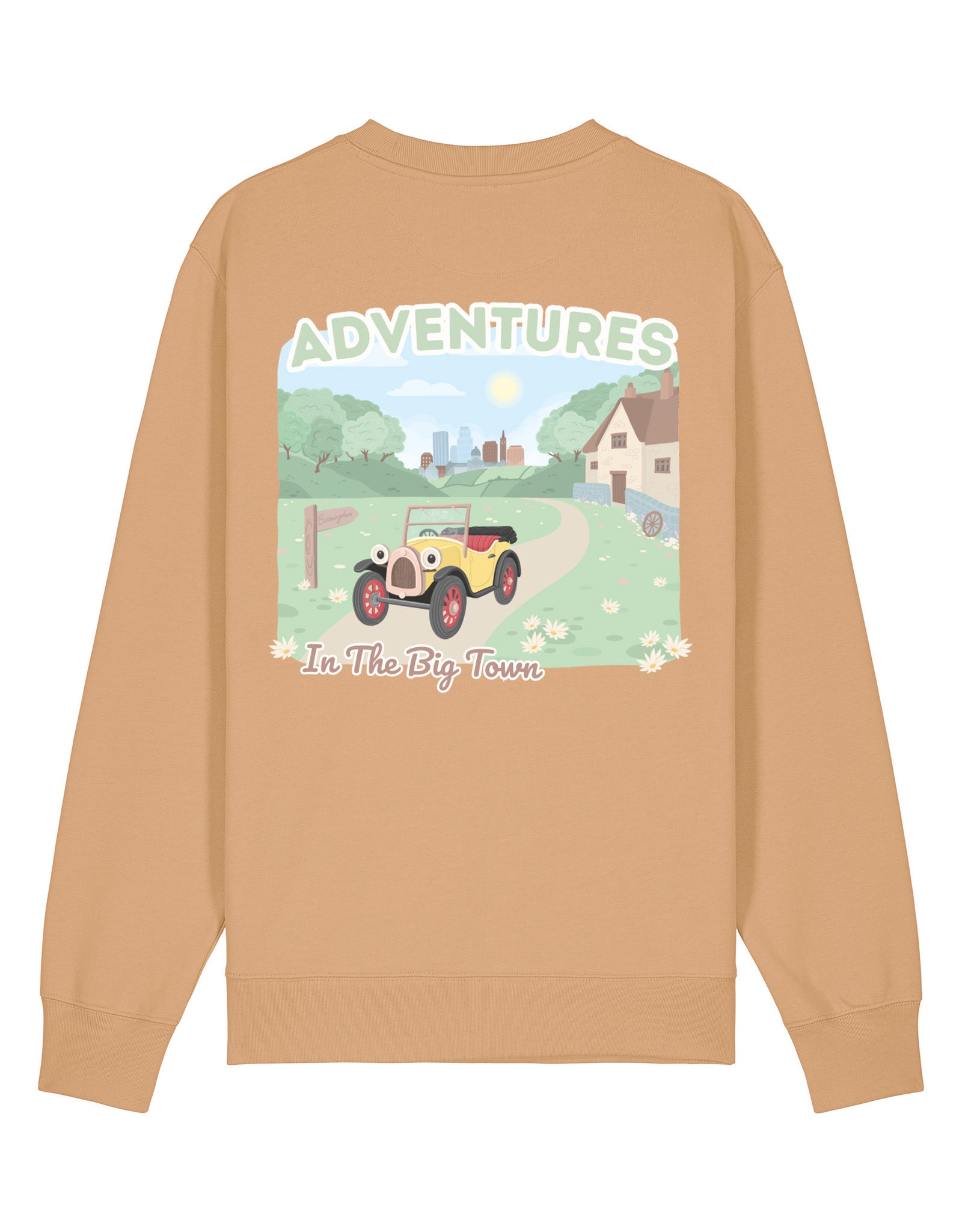 Brum Printed Organic Cotton Sweatshirt