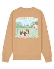 Brum Printed Organic Cotton Sweatshirt