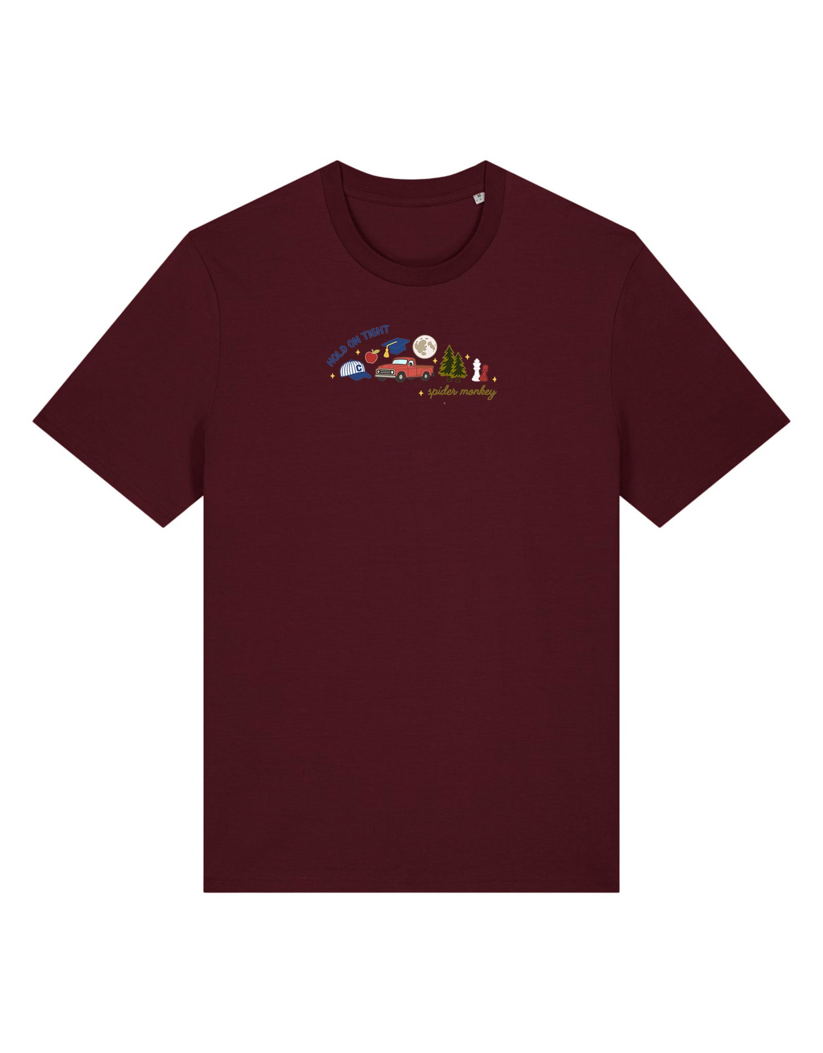 Forks Embroidered Organic Cotton T-Shirt