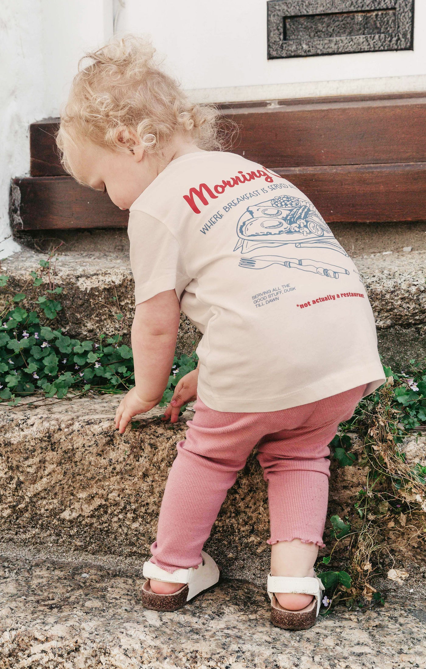 SAMPLERL2 - Breakfast Fry Up Childrens T-Shirt - Front Print