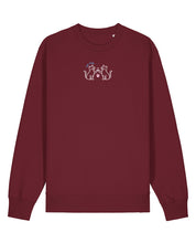 Cat Club Embroidered Organic Cotton Sweatshirt
