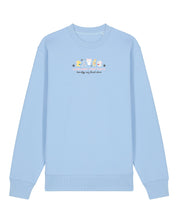 Cats Embroidered Organic Cotton Sweatshirt