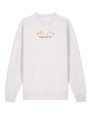Cats Embroidered Organic Cotton Sweatshirt