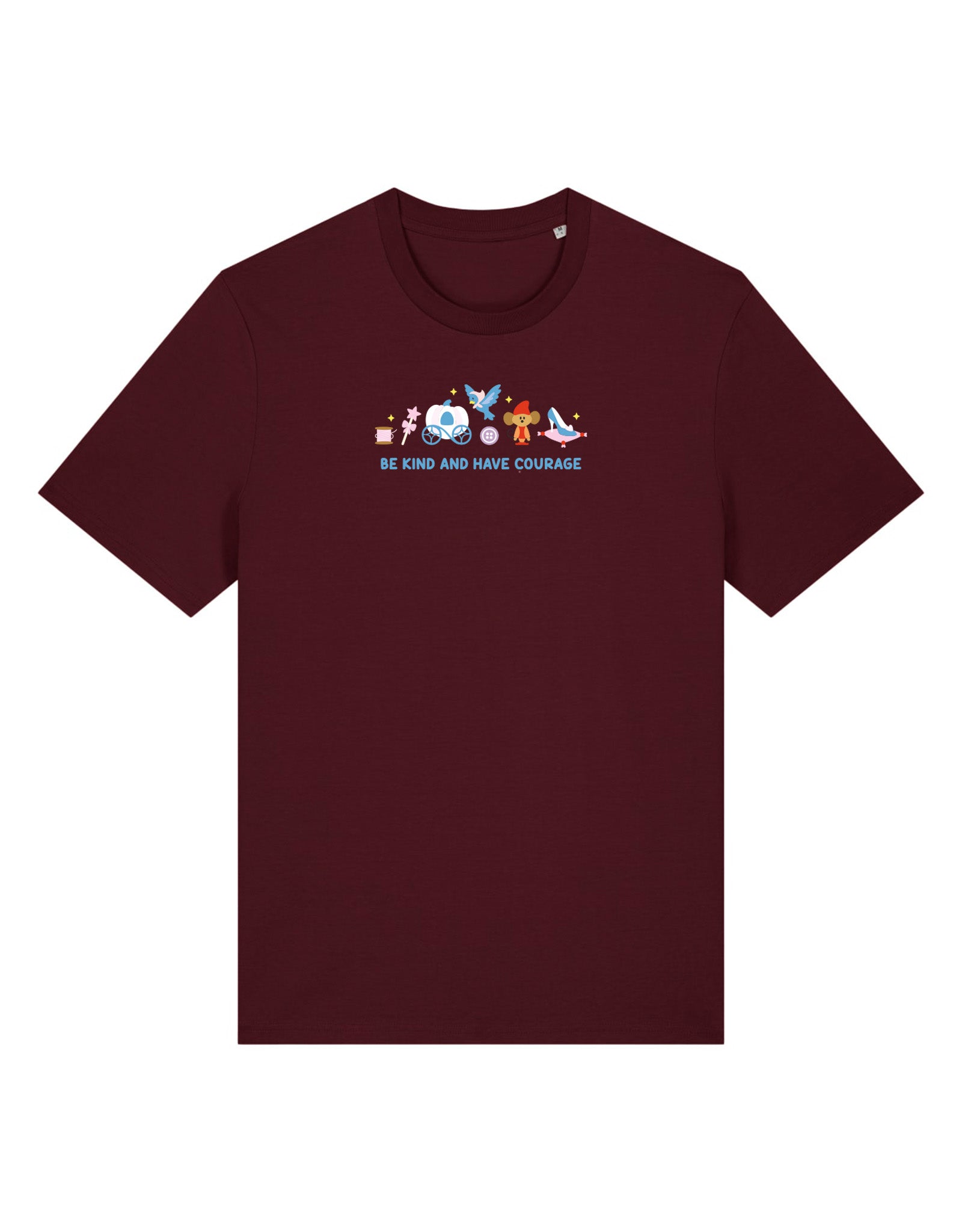 Cinderella Embroidered Organic Cotton T-Shirt