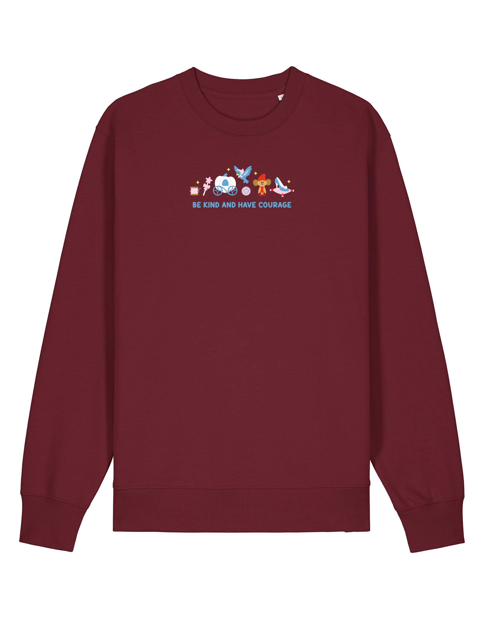 Cinderella Embroidered Organic Cotton Sweatshirt