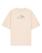 Cinderella Embroidered Oversized Organic Cotton Tee