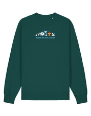 Cinderella Embroidered Organic Cotton Sweatshirt
