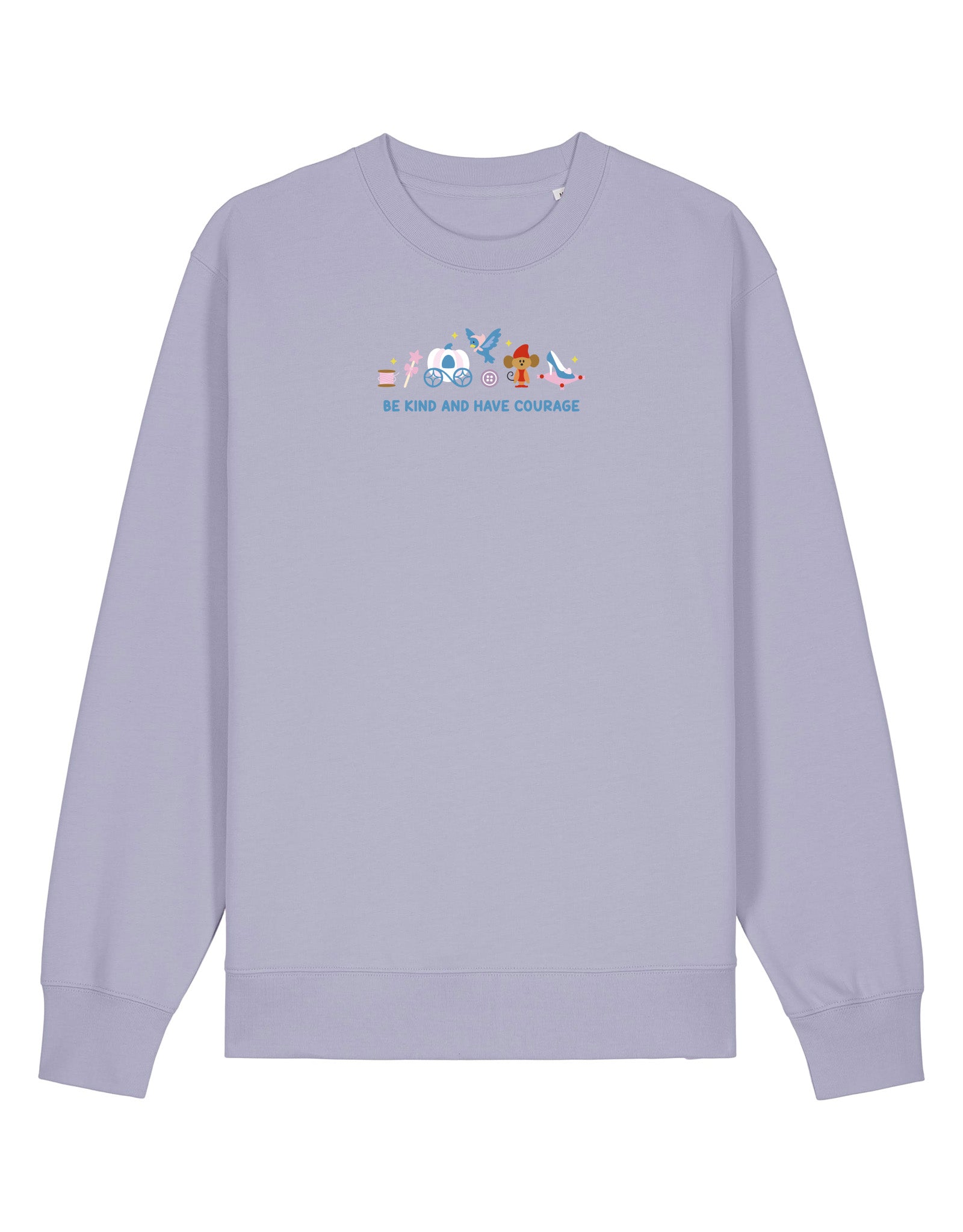 Cinderella Embroidered Organic Cotton Sweatshirt