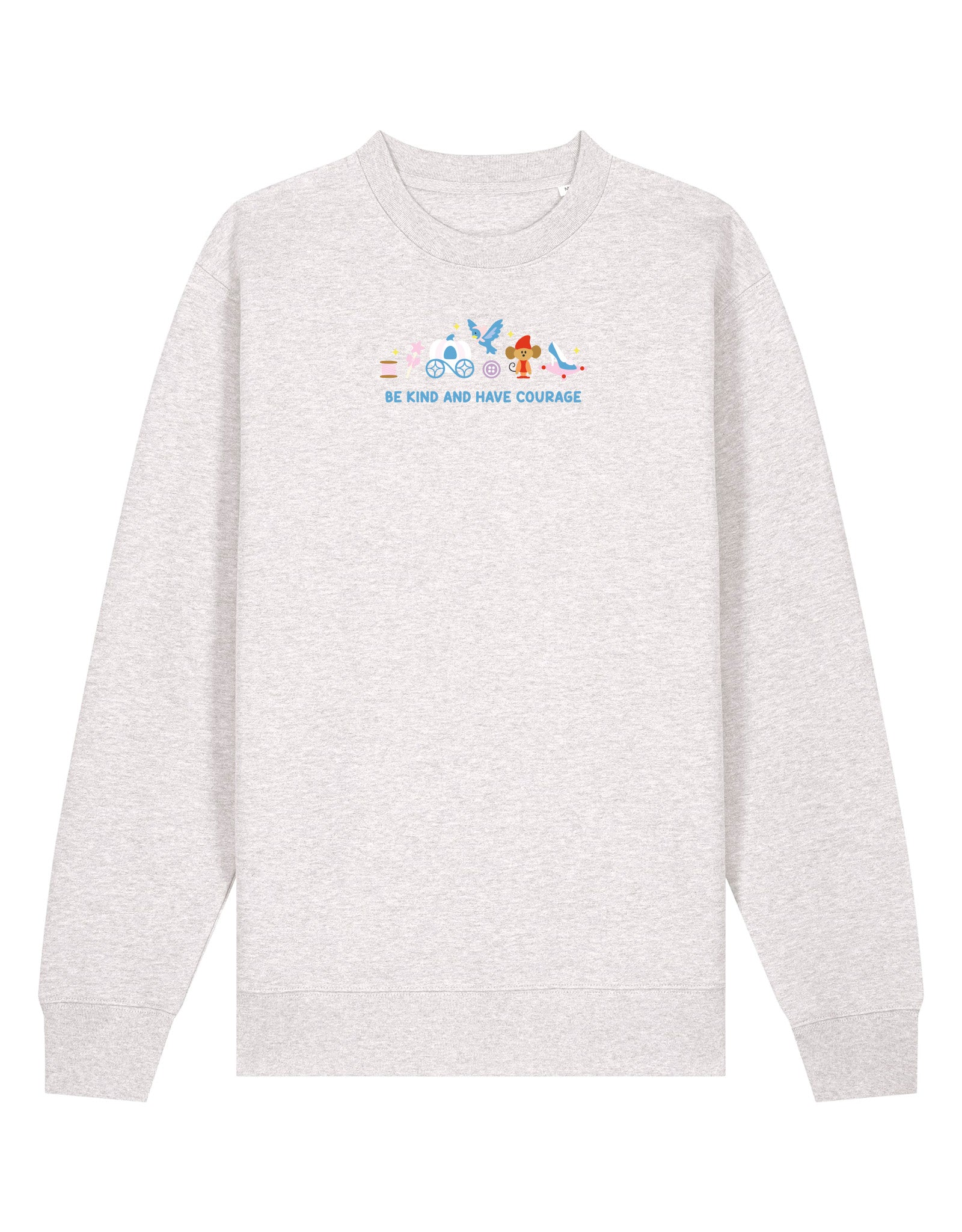 Cinderella Embroidered Organic Cotton Sweatshirt