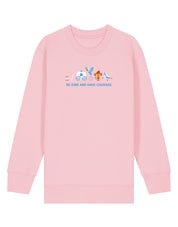Cinderella Embroidered Organic Cotton Childrens Sweatshirt