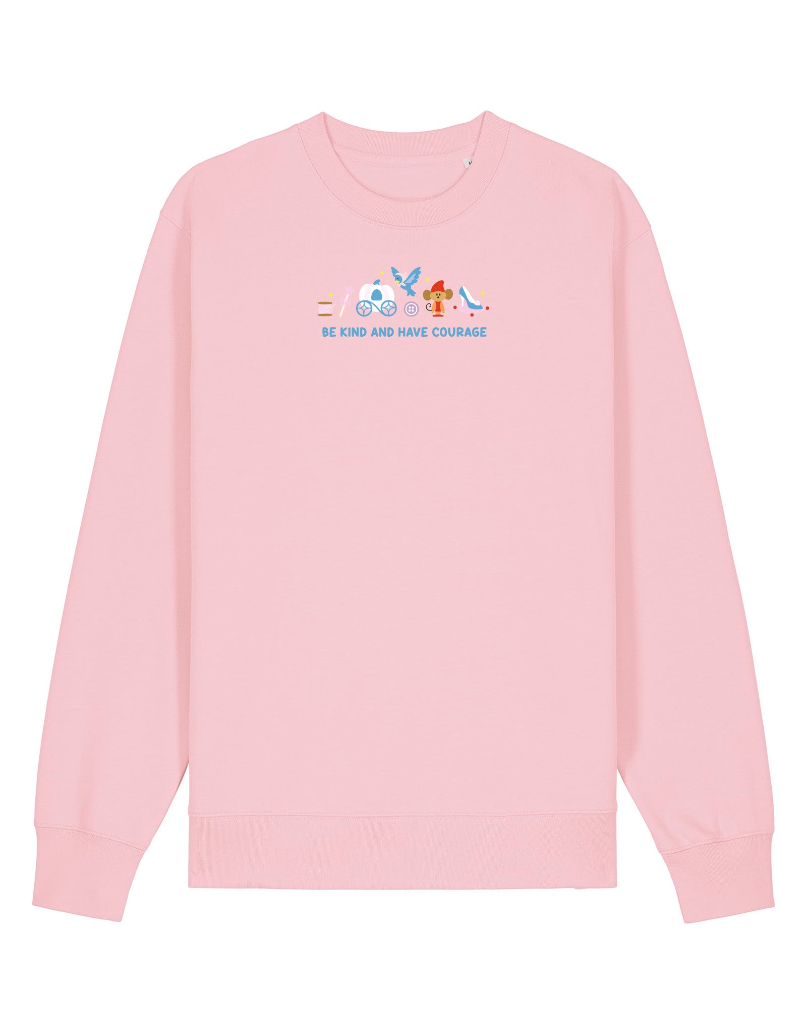 Cinderella Embroidered Organic Cotton Sweatshirt