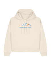 Cinderella Embroidered Boxy Organic Cotton Hoodie