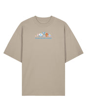 Cinderella Embroidered Oversized Organic Cotton Tee