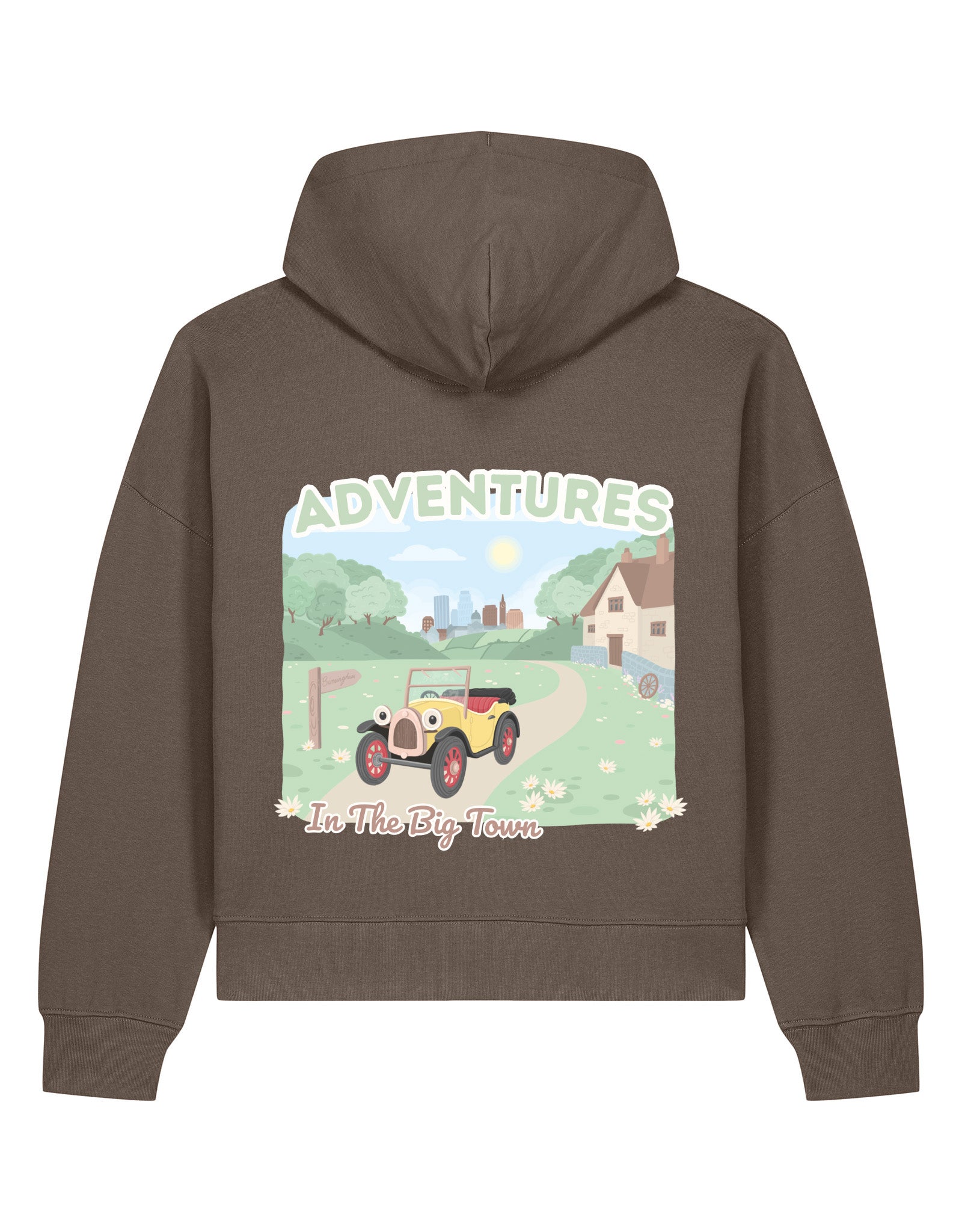 Brum Boxy Organic Cotton Hoodie