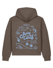 Swim Club Boxy Organic Cotton Hoodie