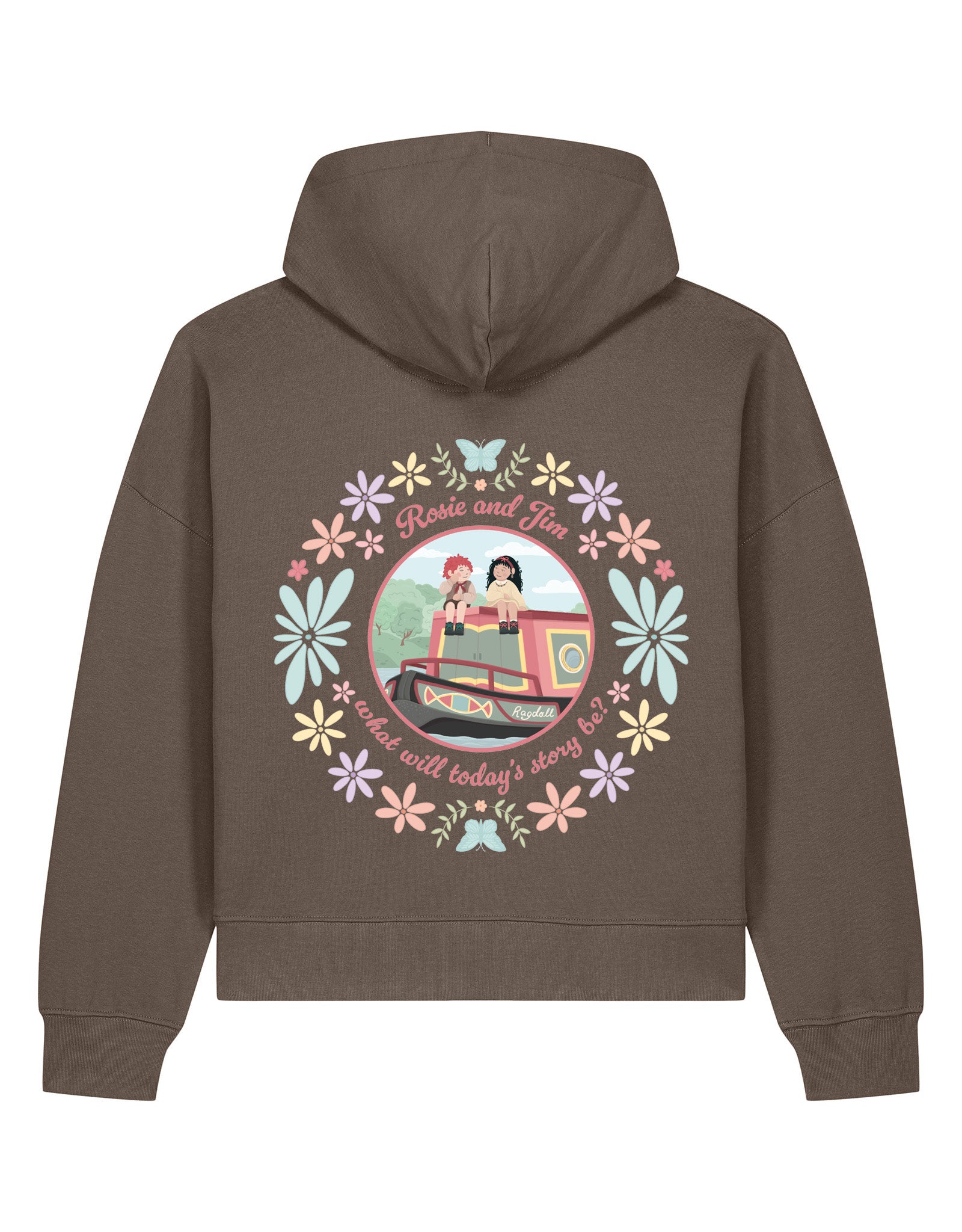 Rosie & Jim Boxy Organic Cotton Hoodie