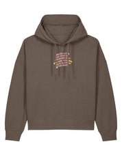 Playing The Game Embroidered Boxy Organic Cotton Hoodie