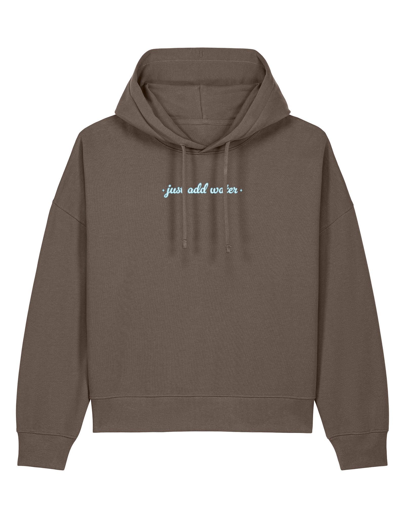Just Add Water Boxy Organic Cotton Hoodie