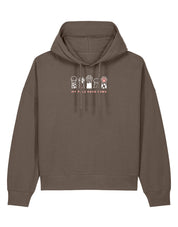 My Pals Have Paws Embroidered Boxy Organic Cotton Hoodie