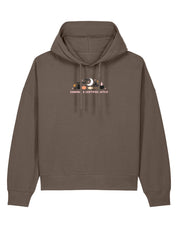 Sabrina Embroidered Boxy Organic Cotton Hoodie